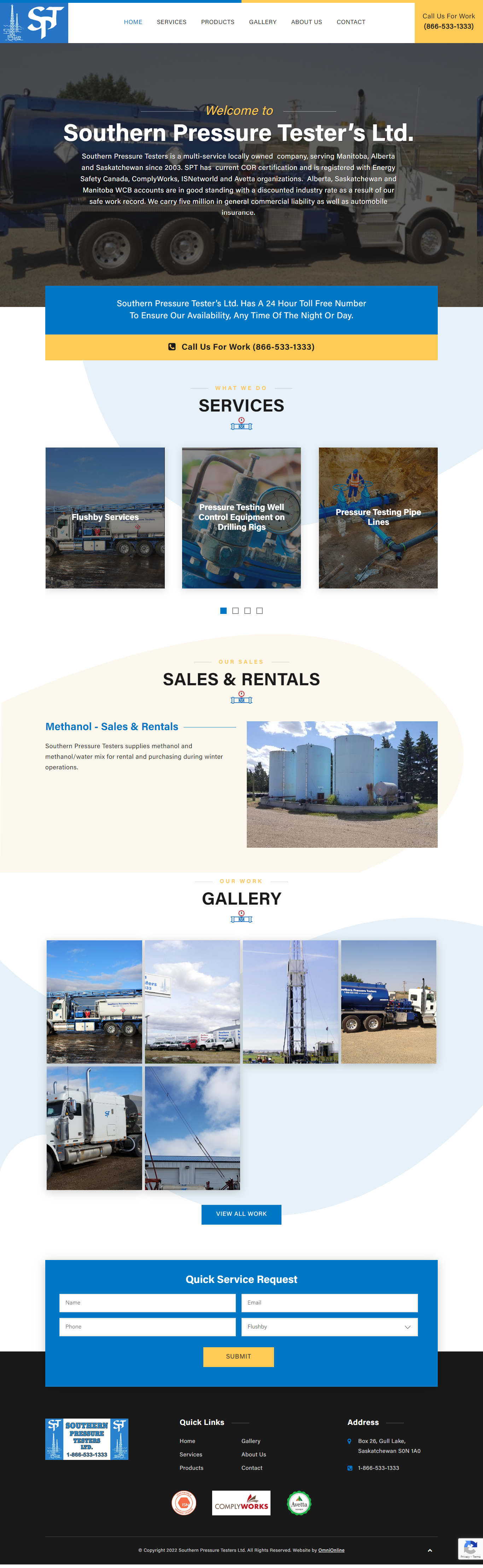SPT full website - Regina web design