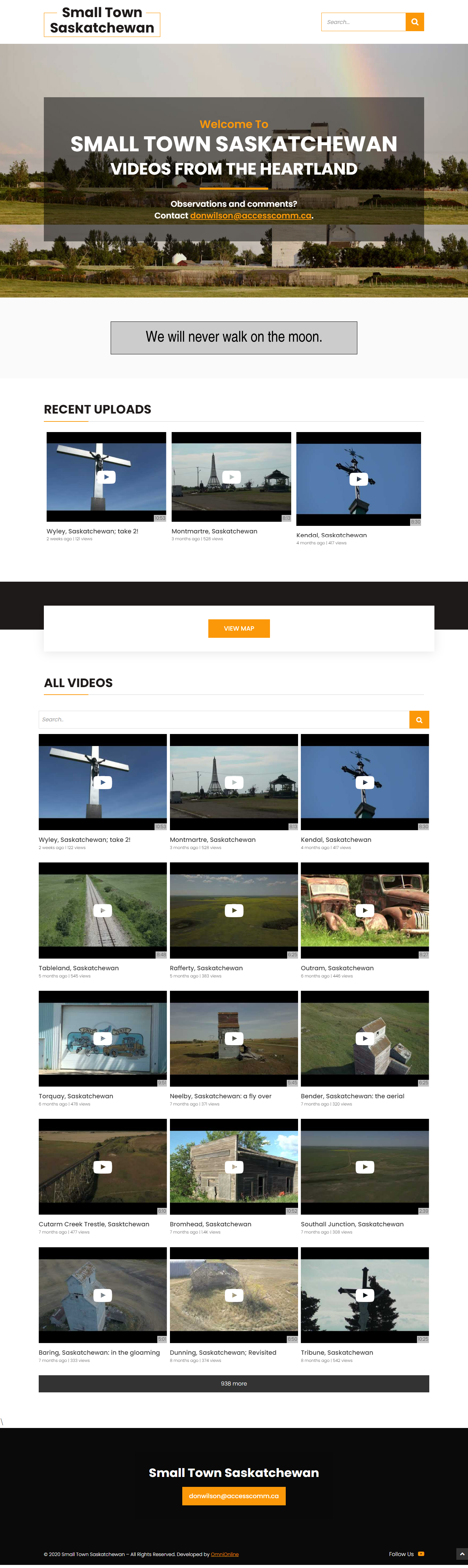 Small town Sask - best web design