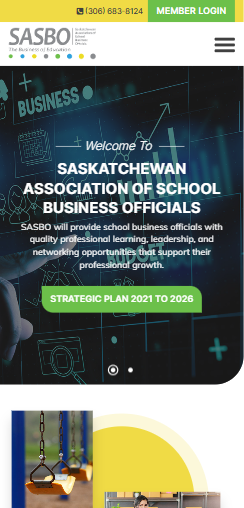 SASBO - mobile website - Regina's Best web design firm