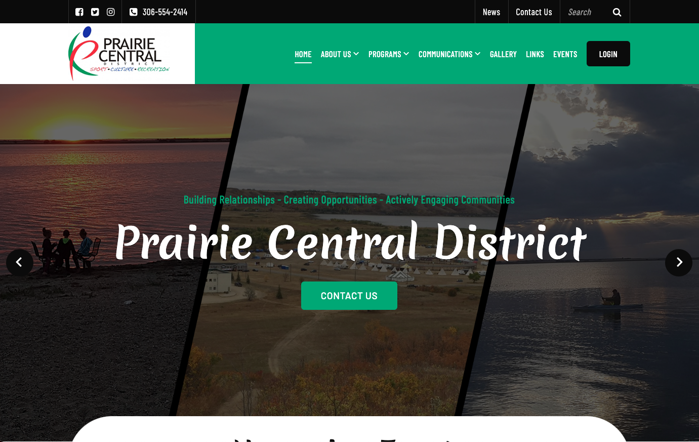 OmniOnline relaunches Prairie Central District Website - Wordpress web devlopment