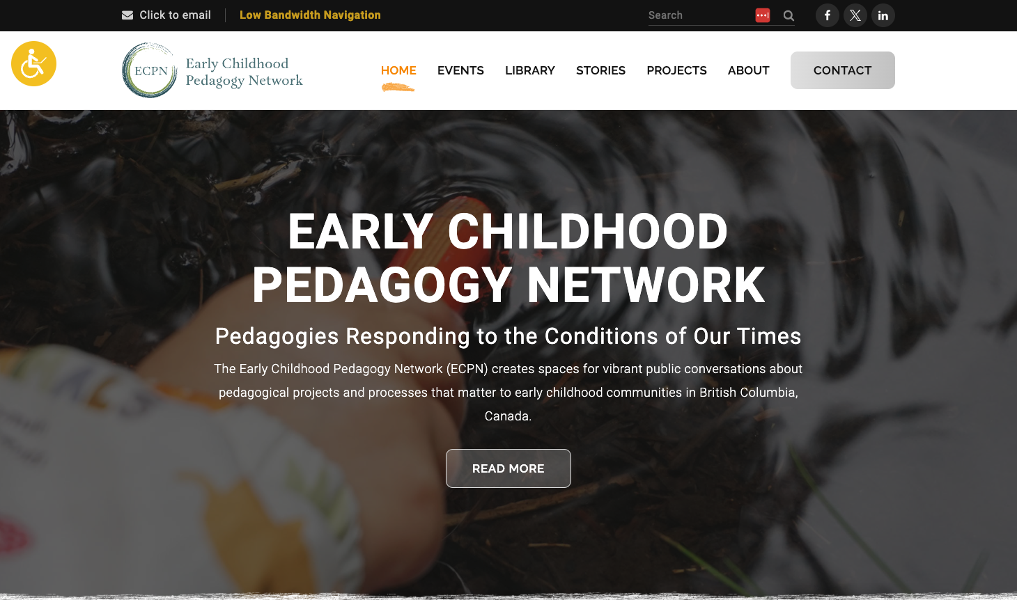 ecpn website development by OmniOnline, Regina Sk