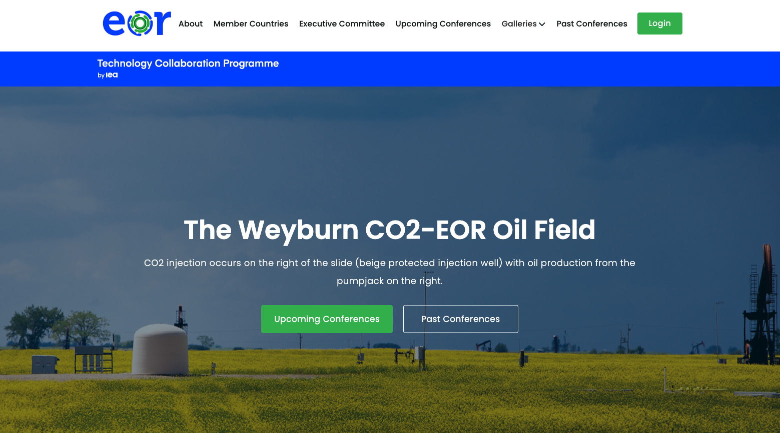 eor-tcp wordpress website built by OmniOnline